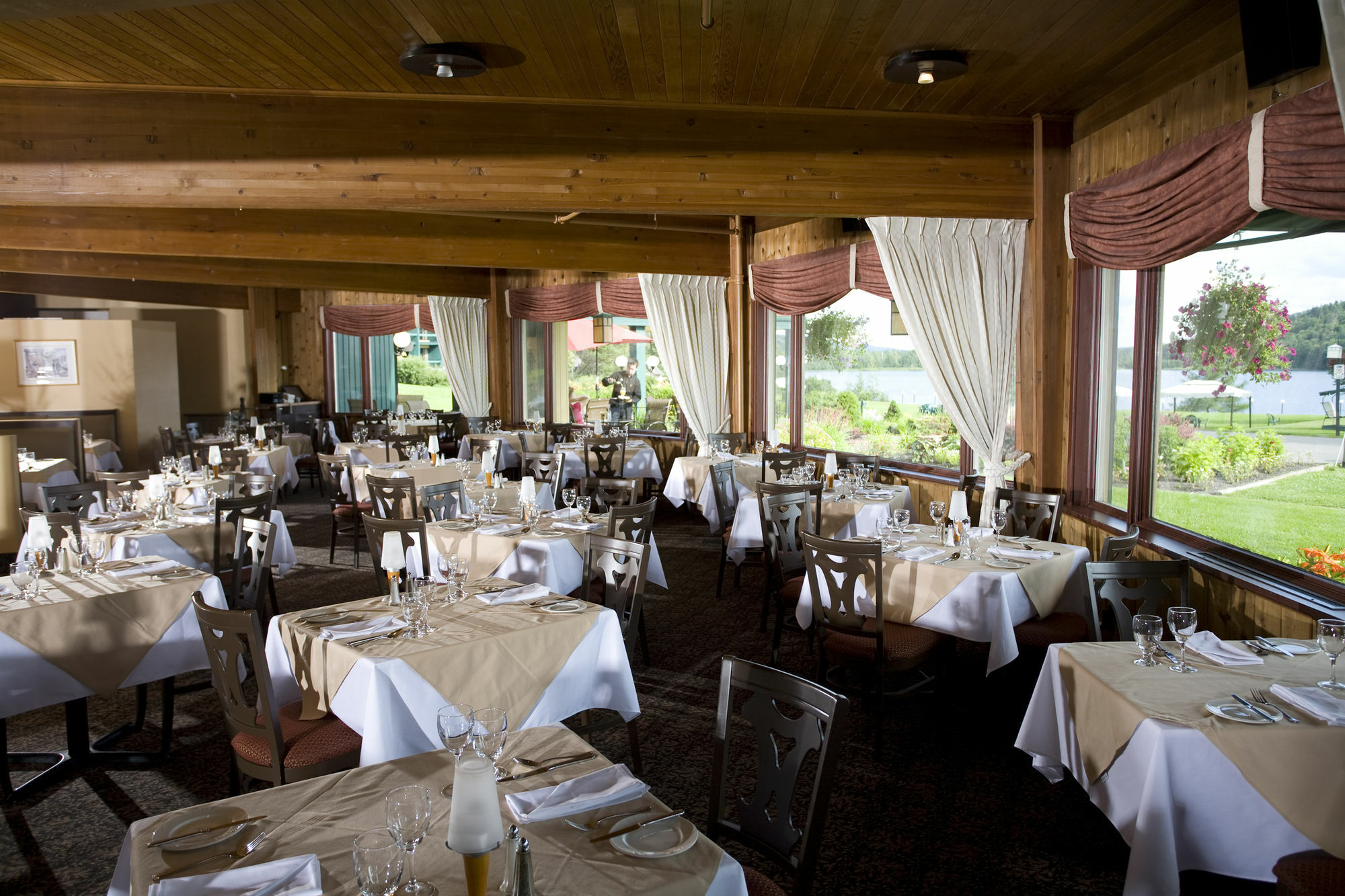 Le Manoir Du Lac Delage Stoneham Exterior photo